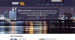 Desktop Screenshot of bibbylinegroup.co.uk